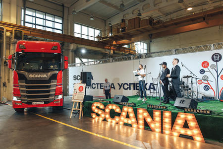 Презентация техники Scania в Петрозаводске