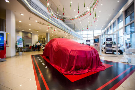 Презентация новой Toyota Camry в Тойота Центре Пискаревский