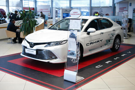 Презентация новой Toyota Camry в Тойота Центре Невский