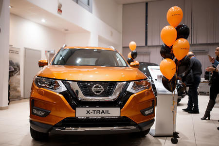 Новогодняя презентация Nissan X-Trail
